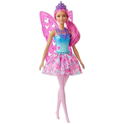 Papusa Barbie Dreamtopia zana , Par roz roz deschis