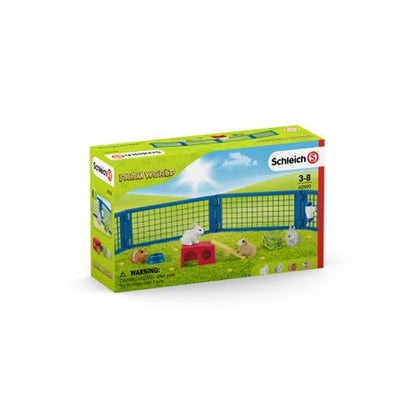 Set figurine Schleich-Cusca pentru iepuri si cobai