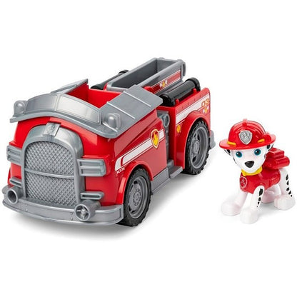 Set Figurina cu Vehicul Paw Patrol-Marshall Fire Engine