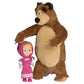 Set Simba Masha and The Bear ursulet de plus 25 cm si papusa Masha 12 cm