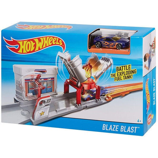 Set de joac? Hot Wheels City Explozia rezervorului