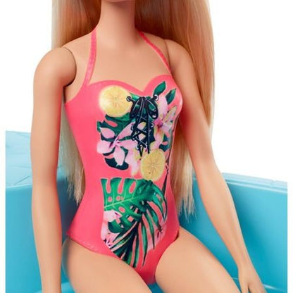 Set de joaca Papusa Barbie, Piscina de papusi cu tobogan