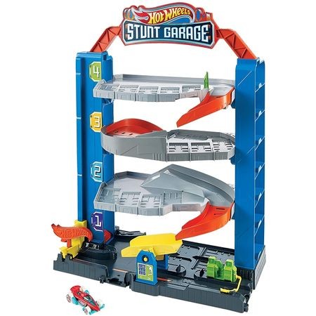 Set de joaca Mattel Hot Wheels Stunt Garage