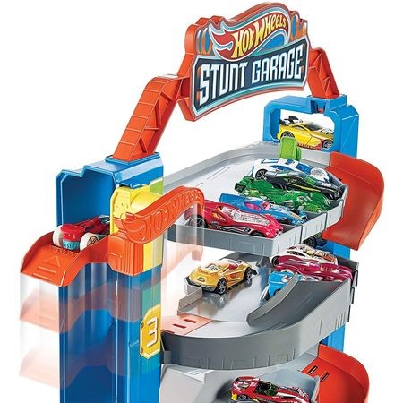 Set de joaca Mattel Hot Wheels Stunt Garage