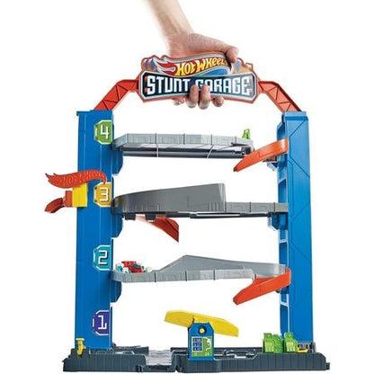 Set de joaca Mattel Hot Wheels Stunt Garage