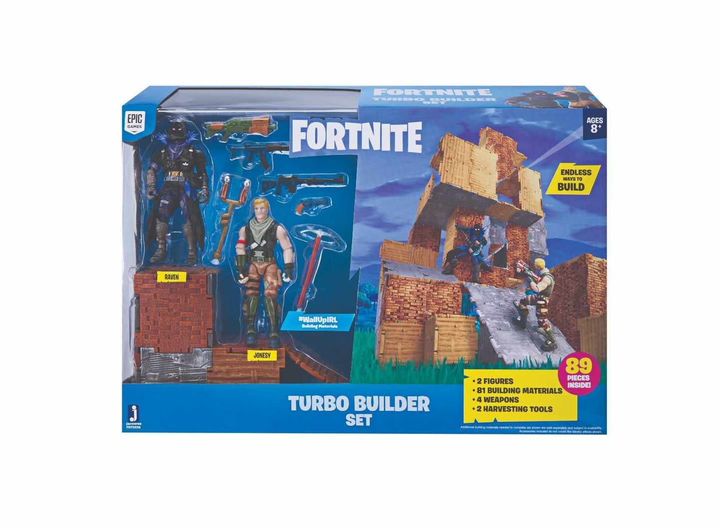 Set de joaca Fortnite Turbo Builder - 2 figurine si accesorii