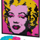 LEGO Zebra Andy Warhol's Marilyn Monroe