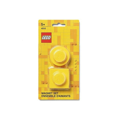 Set 2 magneti LEGO galben