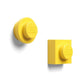 Set 2 magneti LEGO galben