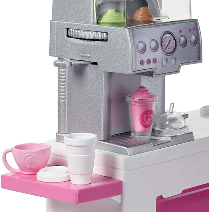 Set de joaca Barbie Cafenea cu papusa