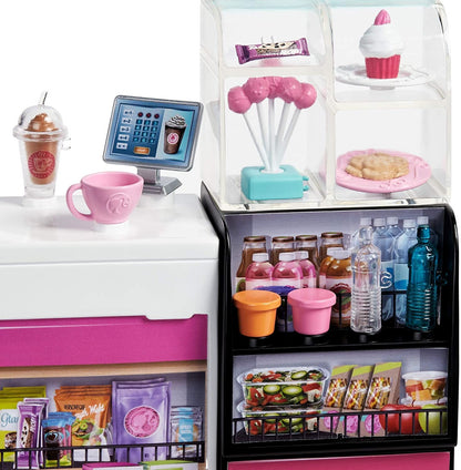 Set de joaca Barbie Cafenea cu papusa