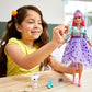 Papusa Barbie, Princess Adventure papusa Daisy cu par roz, catelus si accesorii