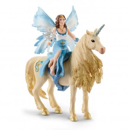 Figurina Schleich Calaritul lui Eyelas pe unicornul auriu