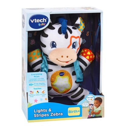 Jucarie interactiva bebelusi Vtech Zebra prietenoasa