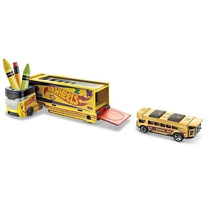 Set camion si masina Hot Wheels, Pencil Pusher scara 1:64