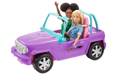 Set se joaca papusa Mattel Barbie Jeep GMT46