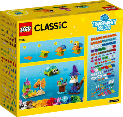 LEGO Classic - Caramizi transparente creative