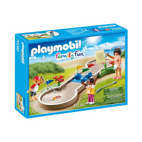Set de joaca Playmobil Family Fun, Mini Golf