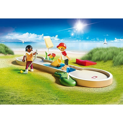 Set de joaca Playmobil Family Fun, Mini Golf