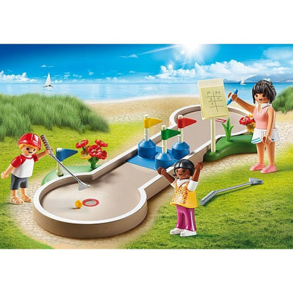 Set de joaca Playmobil Family Fun, Mini Golf