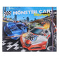 Carte cu autocolante Monster Cars