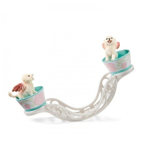 Figurina Schleich, Set de antrenament pentru puii de leu inaripati