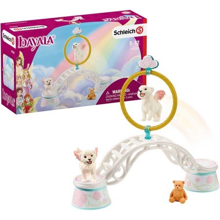Figurina Schleich, Set de antrenament pentru puii de leu inaripati