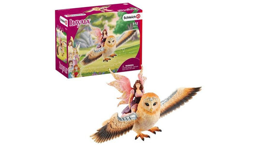 Figurina Schleich, Elf pe bufnita sclipitoare