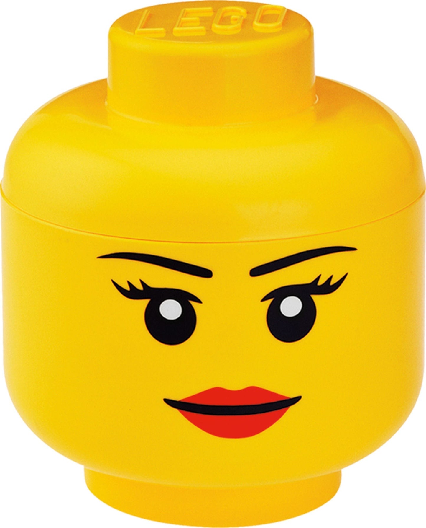 Cutie depozitare LEGO cap minifigurina fata, marimea S