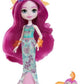 Papusa Enchantimals by Mattel Maura Mermaid cu figurina Glide