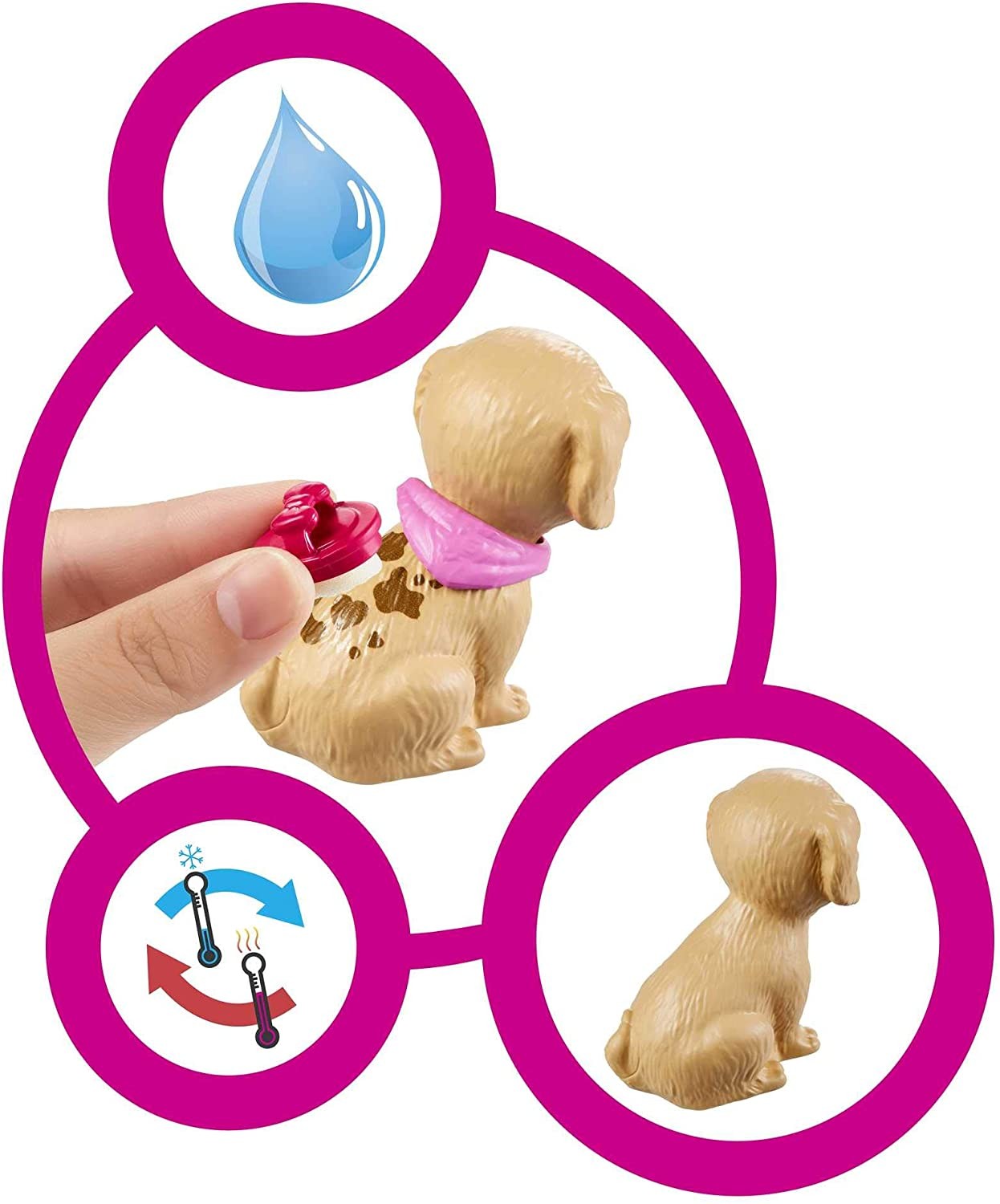 Set de joaca Barbie - Pet supply store, 25 accesorii