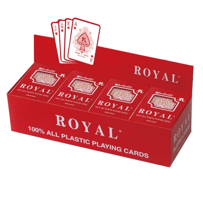 Carti De Joc Royal din Plastic