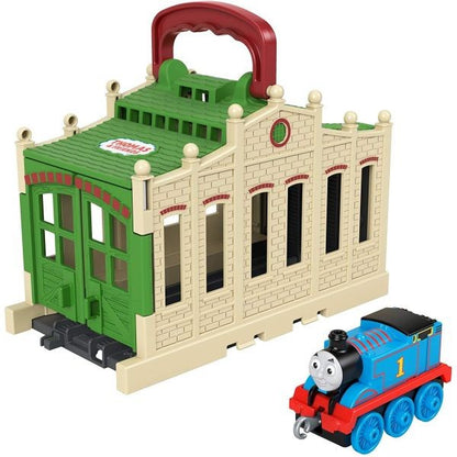 Mini set de joaca Thomas & Friends Connect and Go, locomotiva Thomas