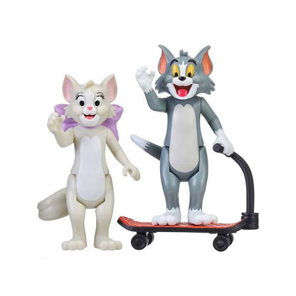 Set 2 figurine Tom and Jerry , Skateboarding