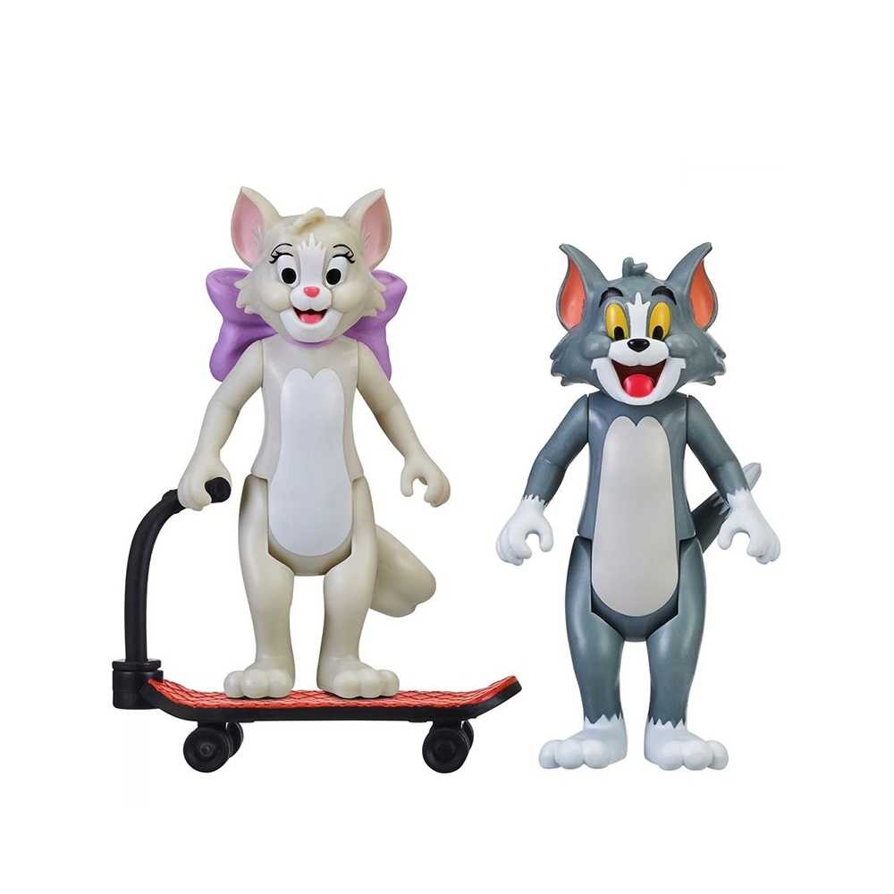 Set 2 figurine Tom and Jerry , Skateboarding