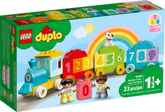 LEGO Duplo My First - Trenul cu numere - Invata sa numeri