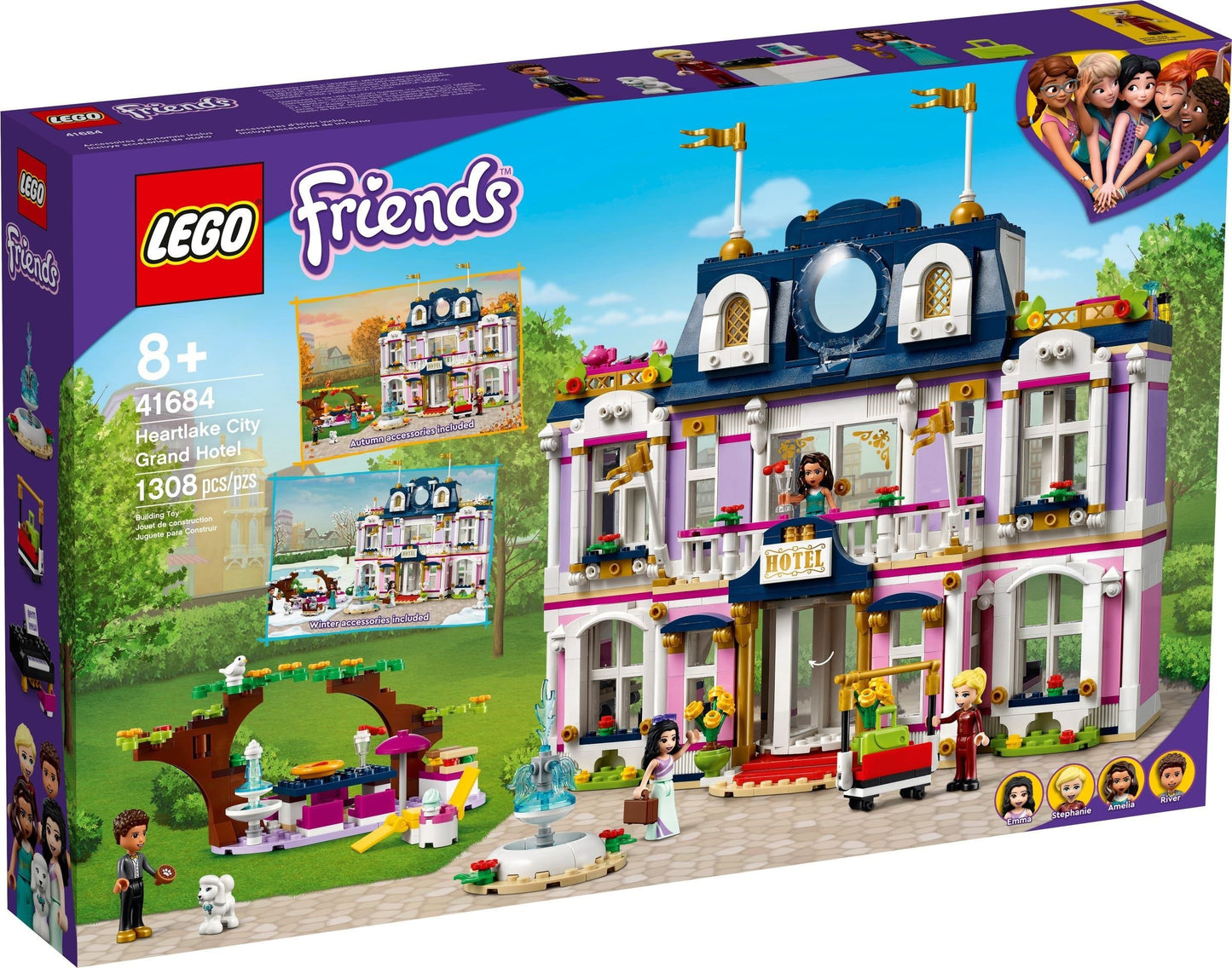 LEGO Friends  - Grand Hotel in orasul Heartlake
