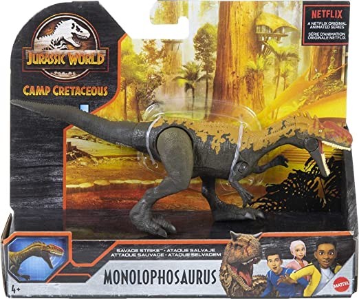 Figurina Jurassic World Savage Strike - Monolophosaurus, GVG51