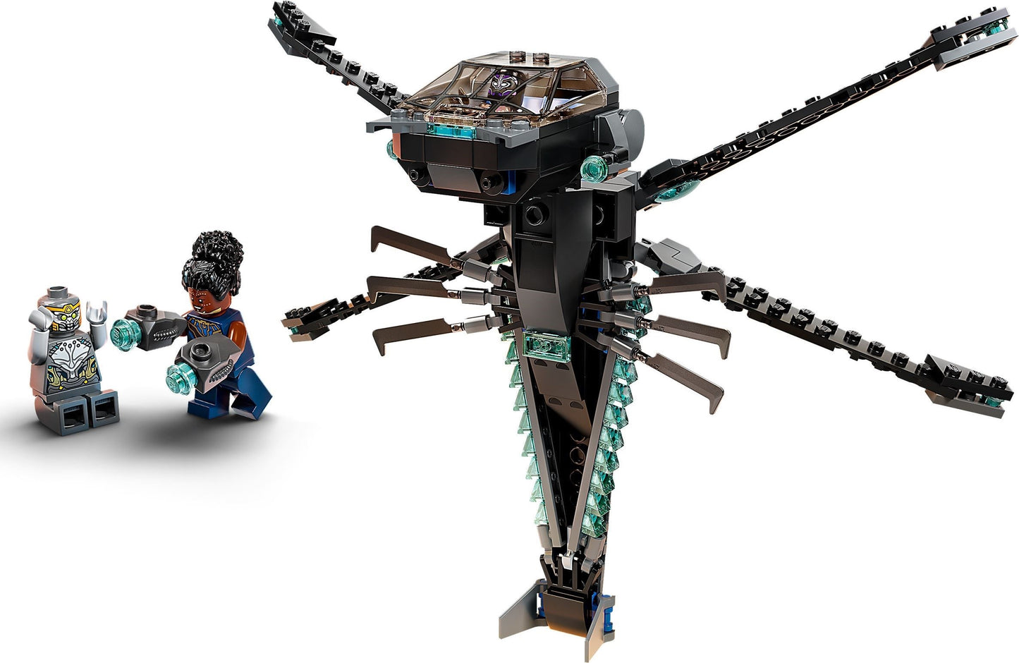 LEGO Super Heroes - Nava libelula a Panterei Negre