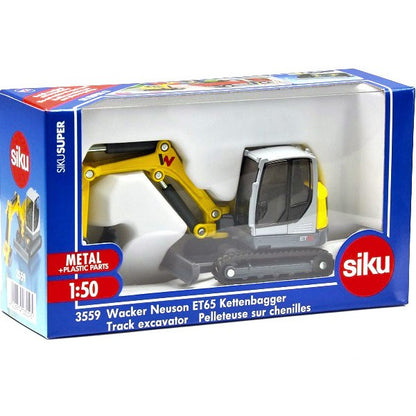 Excavator Wacker Neuson ET65, scara 1:50, Siku 3559