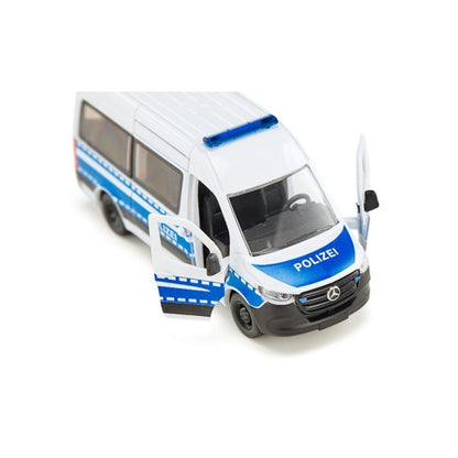 Masinuta de Politie Mercedes-Benz Sprinter SIKU metal 1:50