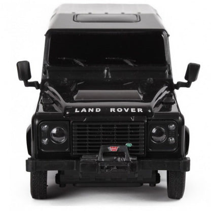 Masinuta Rastar RC - Land Rover Defender, negru, 1:24