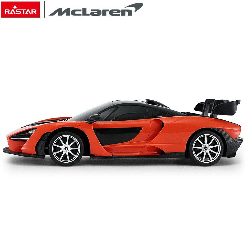 Masinuta Rastar RC - McLaren Senna, portocaliu, 1:18