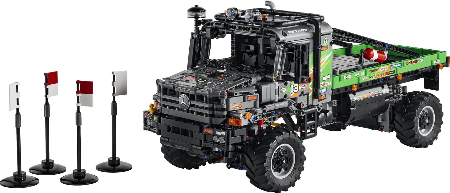 LEGO Technic - Camion de testari 4x4 Mercedes-Benz Zetros 42129, 2110 piese