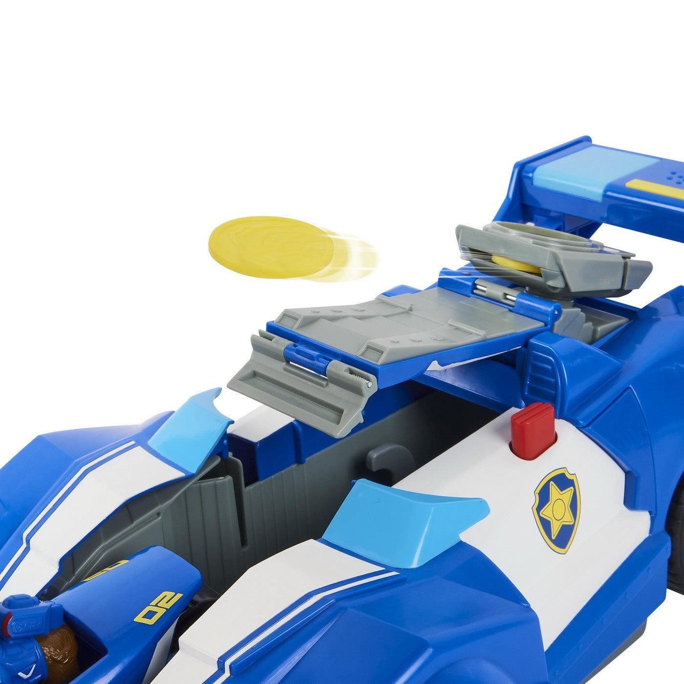 Set de joaca cu Figurina Paw Patrol, Chase Transforming City Cruiser