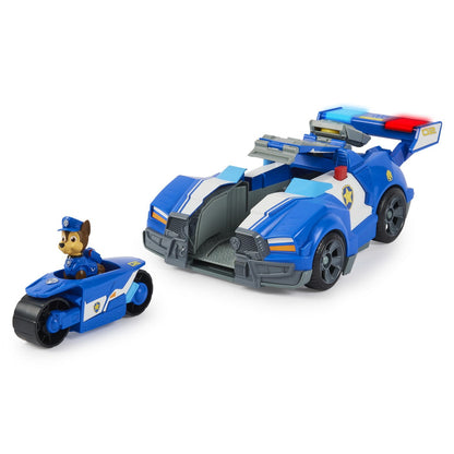 Set de joaca cu Figurina Paw Patrol, Chase Transforming City Cruiser