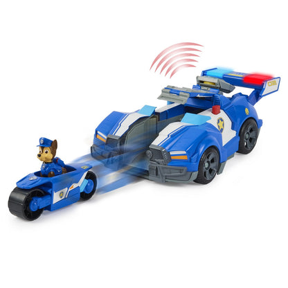 Set de joaca cu Figurina Paw Patrol, Chase Transforming City Cruiser