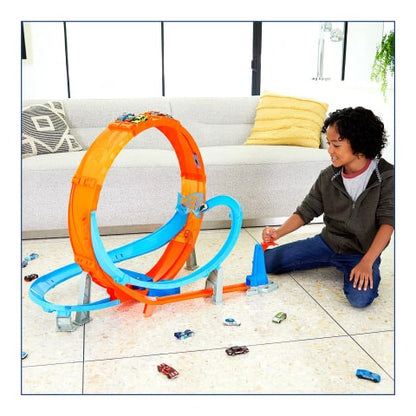 Set de joaca Hot Wheels Massive Loop Mayhem - Bucla uriasa