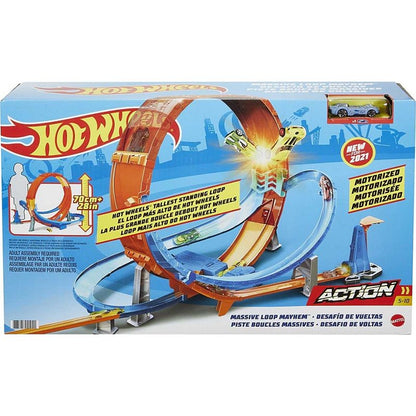 Set de joaca Hot Wheels Massive Loop Mayhem - Bucla uriasa