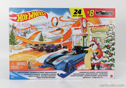 Set de joaca Mattel Hot Wheels Calendar Advent 2021 24 de Piese